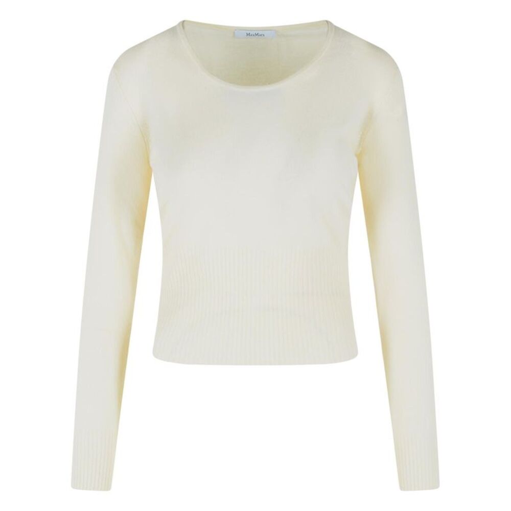 Max Mara 'Vetta' White Wool Sweater Women